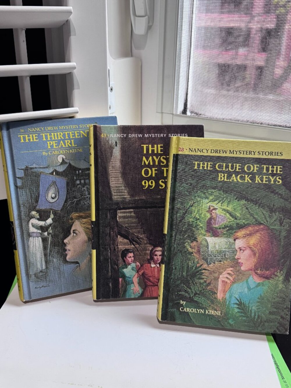 ✨ Rare Vintage 1960s-70's  Nancy Drew Mystery Trio – Vintage Hardcover Clues 🖤
